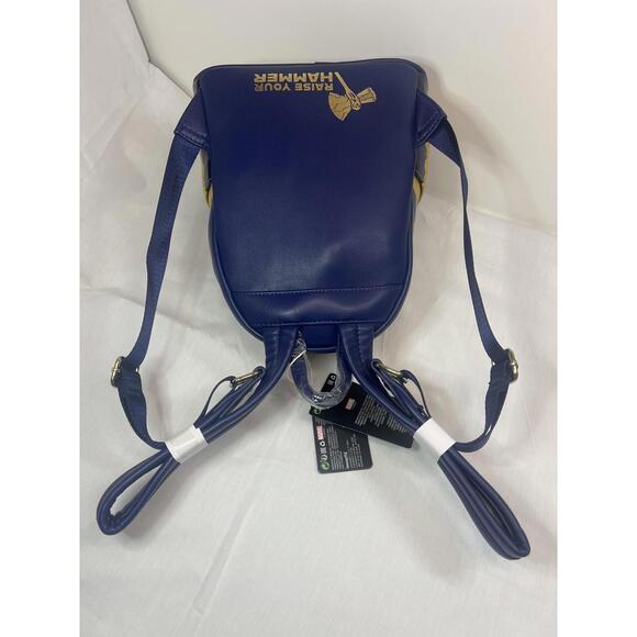 Loungefly Marvel Thor Love And Thunder Mini Backpack Wallet Set Womens Glow - Picture 15 of 16